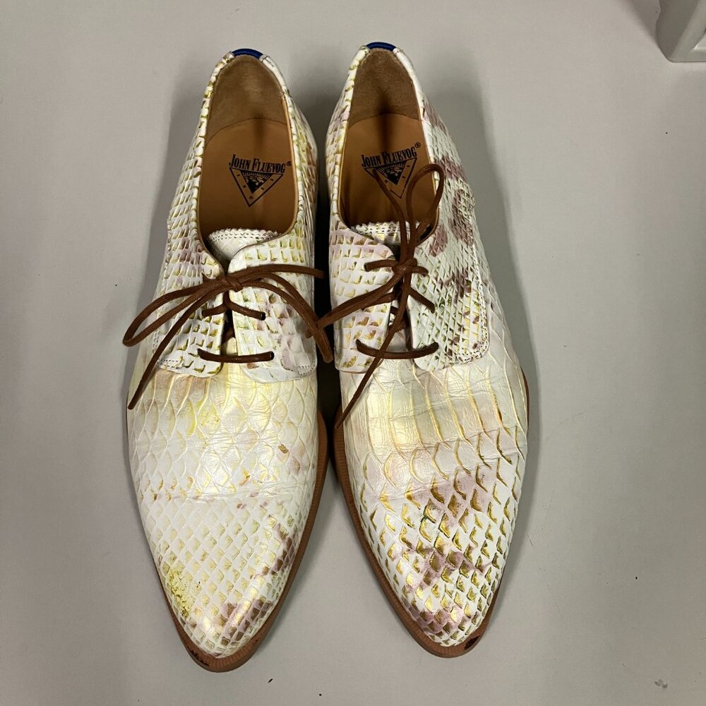 *Barely Worn* 2019 Fluevog Modvog ACE FACE! Snake, Size Men's 5 (Women's 8.5)! - Picture 3 of 13